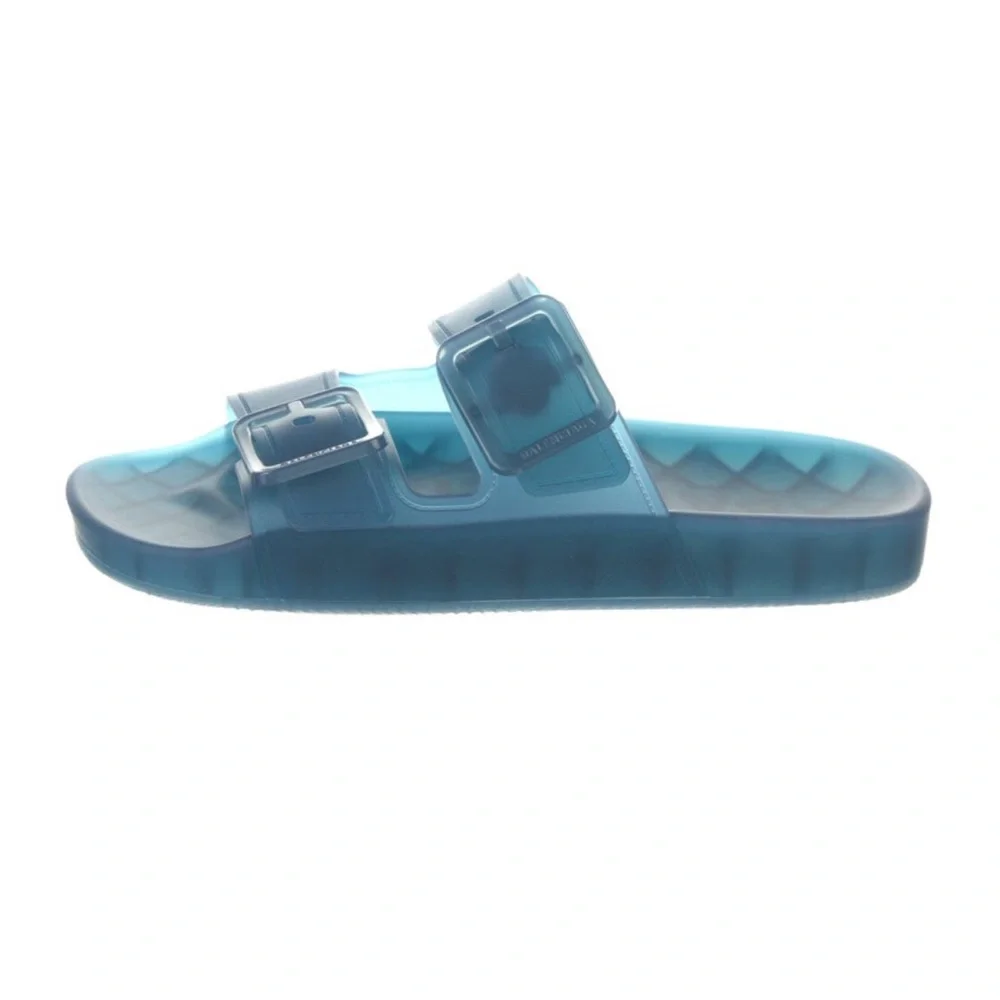 NEW Balenciaga Two Strap Slides - Picture 3 of 7